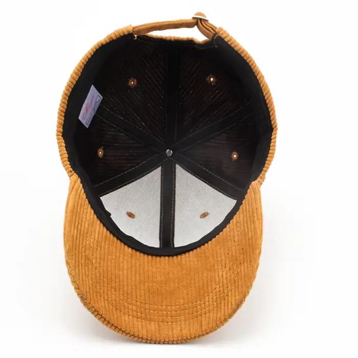 CNTANG Nouvelle casquette de baseball en velours côtelé pour femmes et hommes