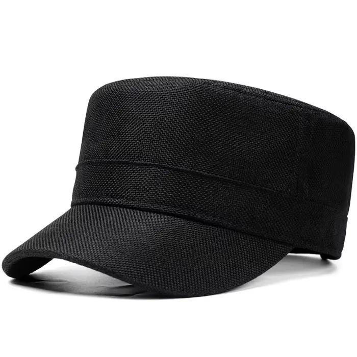 Casquette plate de l'armée pour hommes
