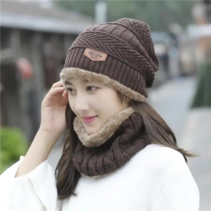 Femmes automne hiver laine casquette