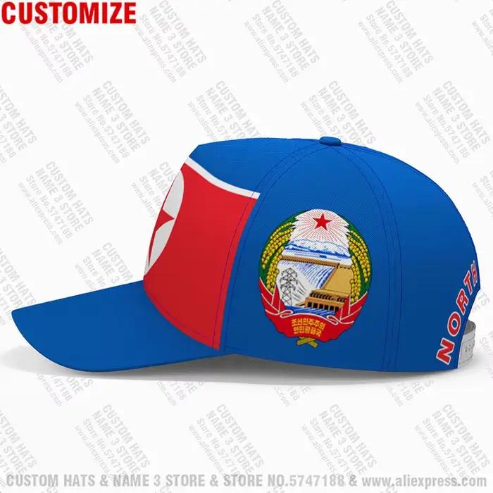 Casquettes de baseball de la Corée du Nord avec logo Kp