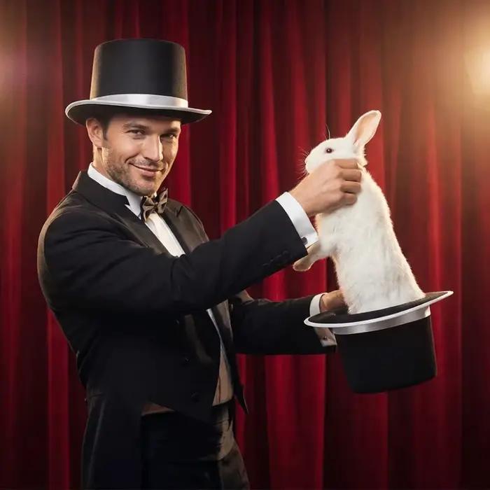 Chapeau de Magicien Multicolore Léger pour Toutes Occasions – Accessoire de Costume