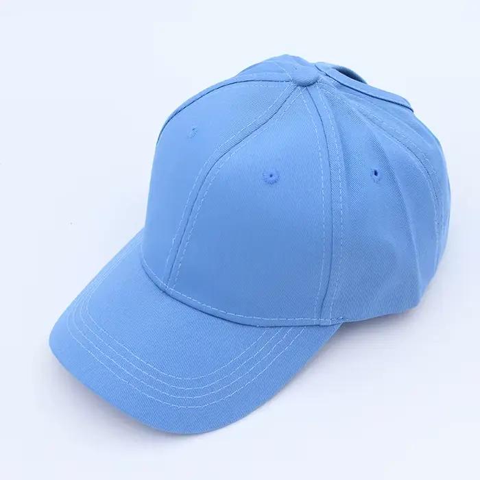 Casquette de Baseball queue de cheval haute de couleur Pure pour femmes et filles