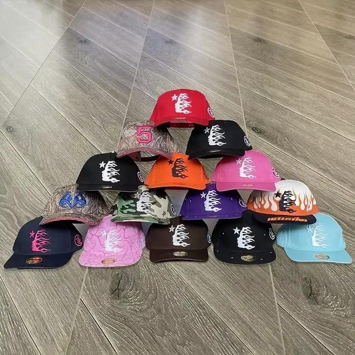 Casquette ajustée HS avec logo brodé en diamant