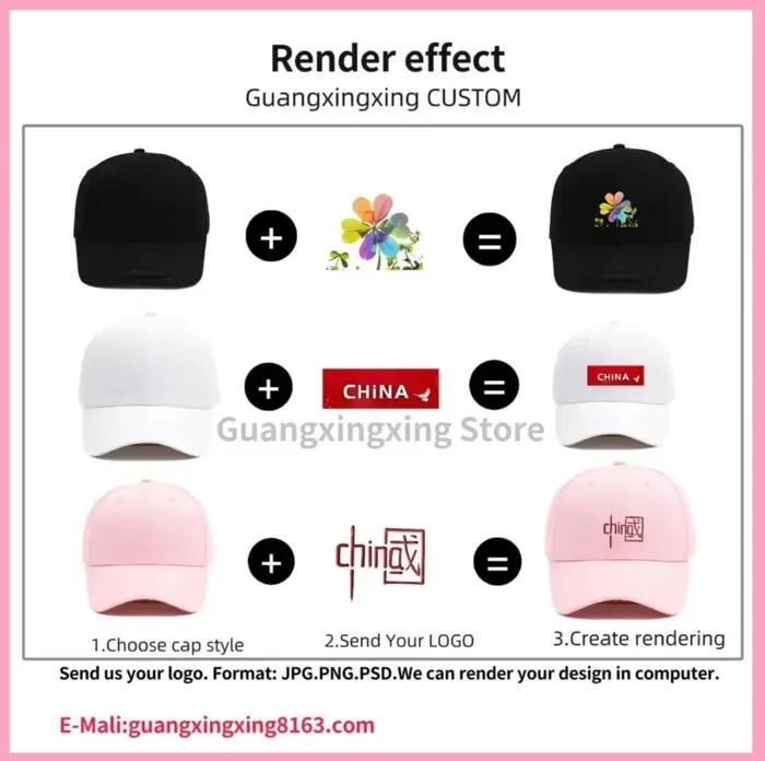 Chapeaux avec Logo personnalisé