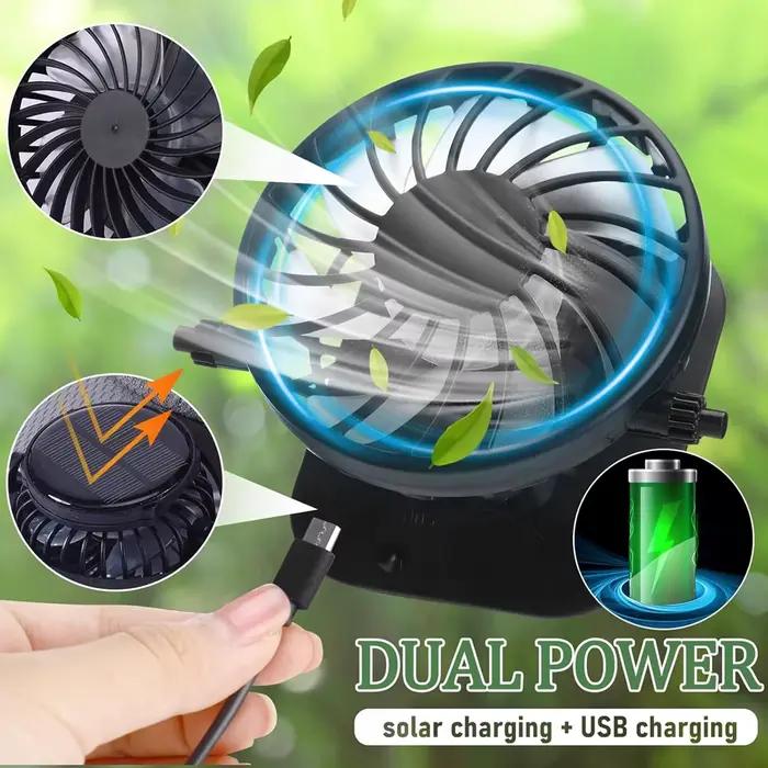 Casquette solaire rechargeable 1 pièce