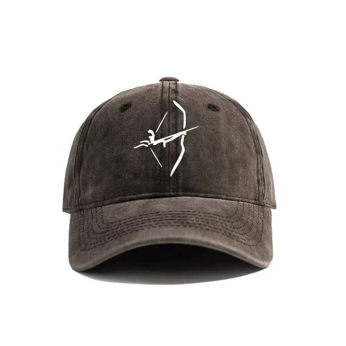 Casquettes de tir à l'arc effet vieilli pour hommes