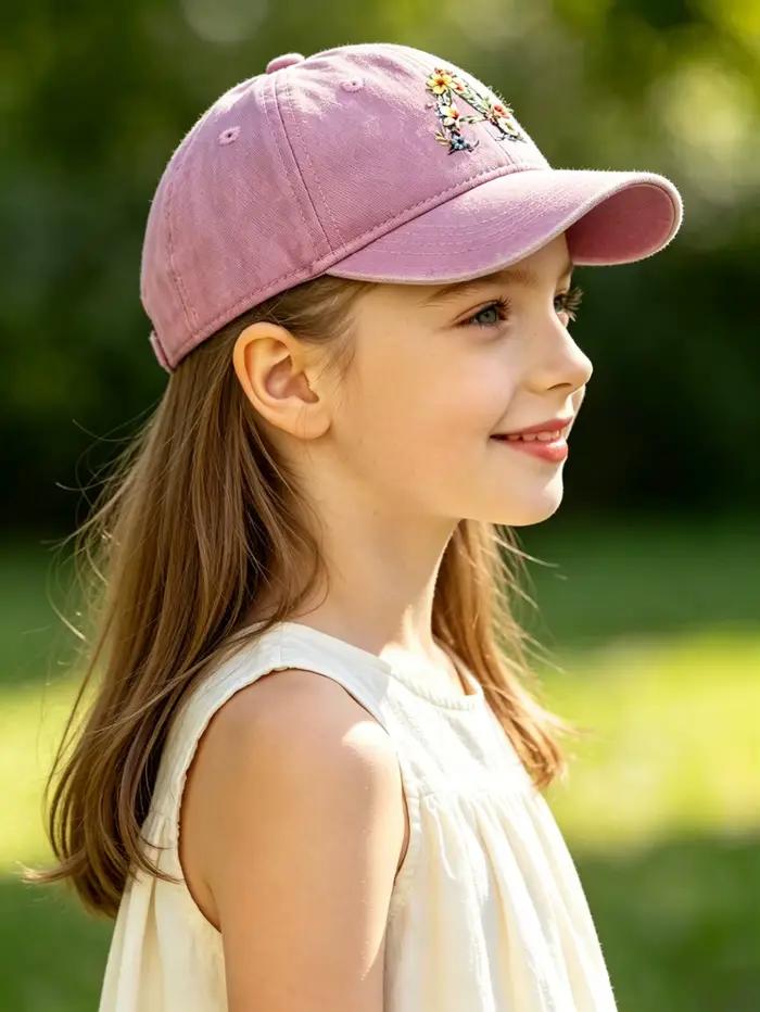 1 chapeau rose pour bébé
