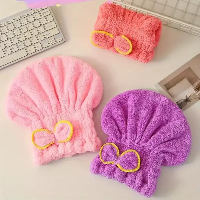 Bonnet de bain à séchage rapide pour femmes