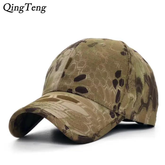 Casquette de baseball camouflage unisexe pour hommes et femmes, style sportif et vintage, protection solaire, adaptable à toutes les saisons, pour activités extérieures et randonnées
