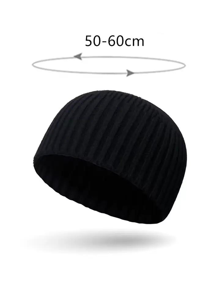 Bonnet en tricot - Chapeau en laine chaud de style Yuppie
