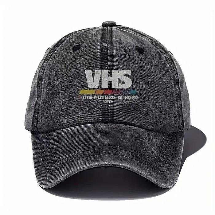 Casquette rétro VHS des années 90 pour hommes et femmes - Chapeau streetwear vintage nostalgie