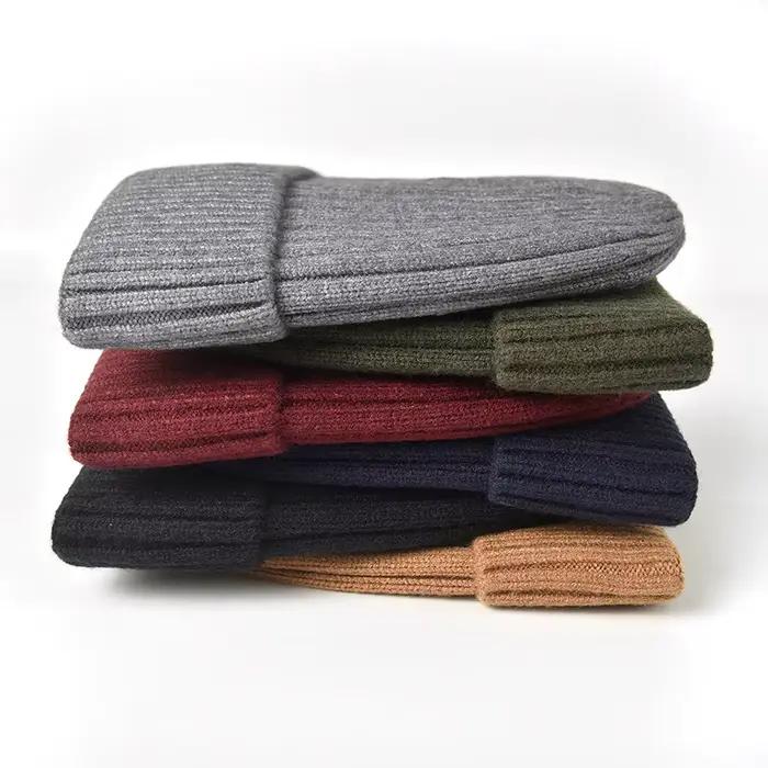 Chapeaux tricotés en polaire pour hommes et femmes