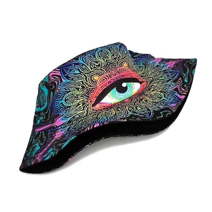 Chapeau de pêcheur punk hippie
