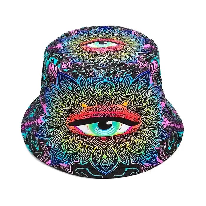 Chapeau de pêcheur punk hippie