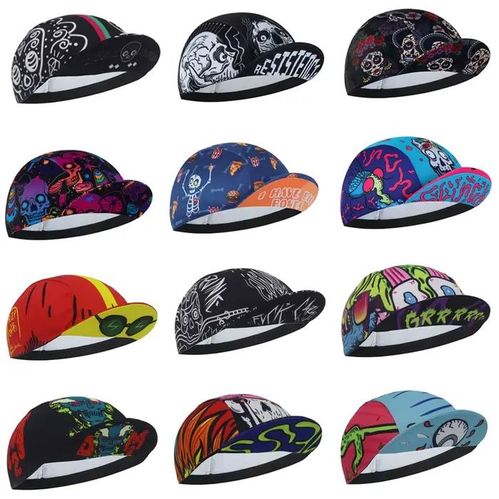 Casquette de cyclisme Skull pour hommes et femmes