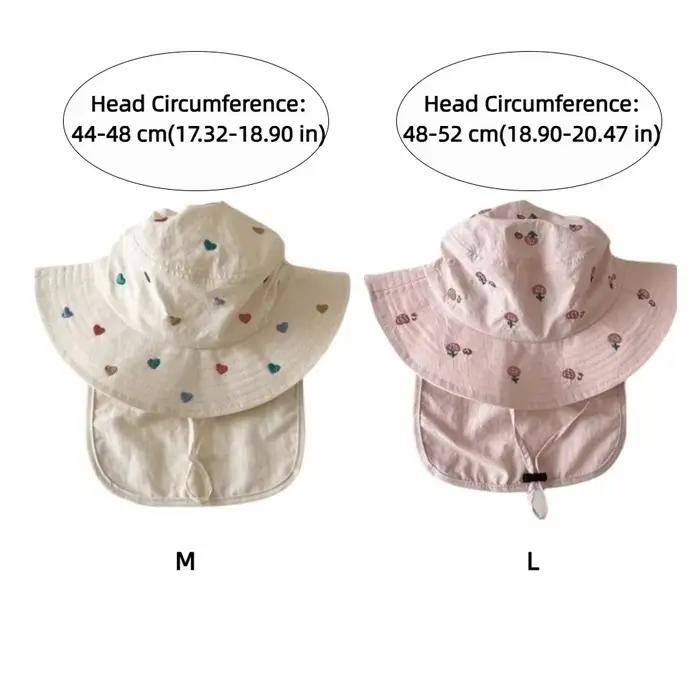 Chapeau de soleil pour enfants en polyester