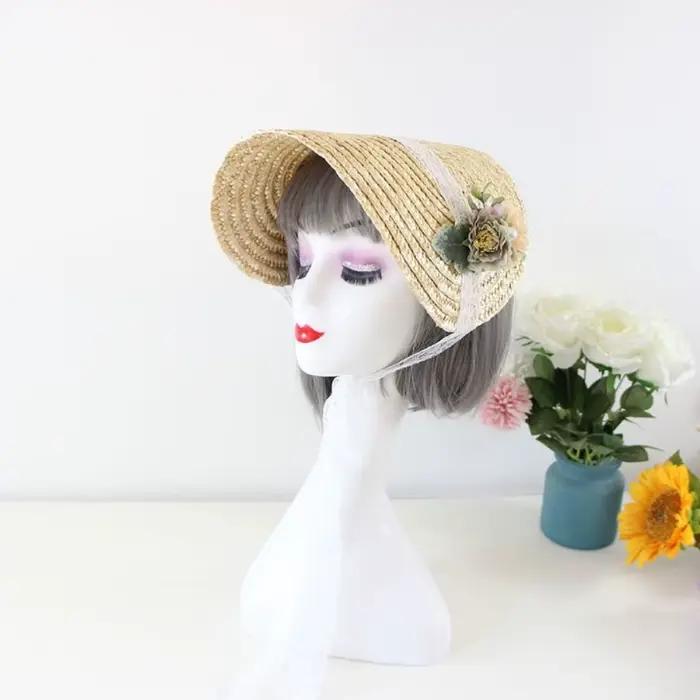 Chapeau de paille Lolita style français
