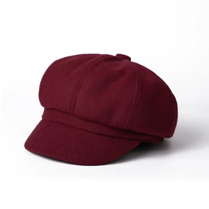Béret Octogonal Rétro pour Femme