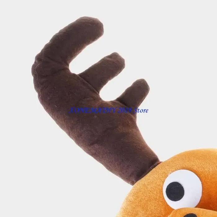 F42F chapeau d'animal dessin animé en peluche