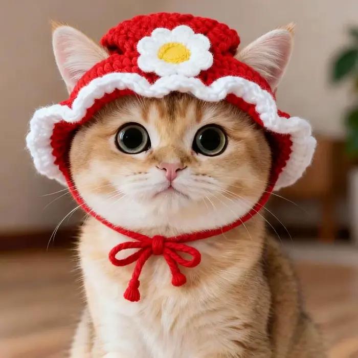 Nouveau Chapeau Amusant pour Chat