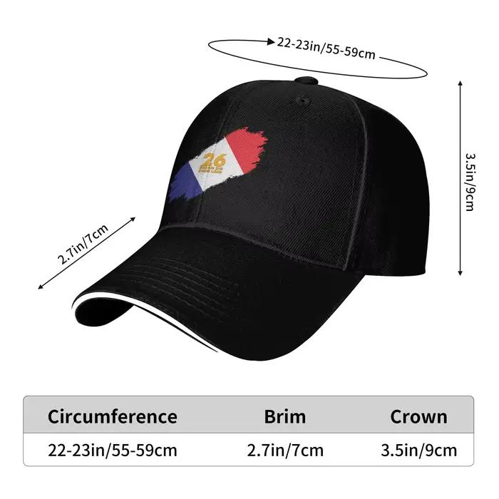 Casquette de baseball France Football 2026 Dream Big Cheer Loud