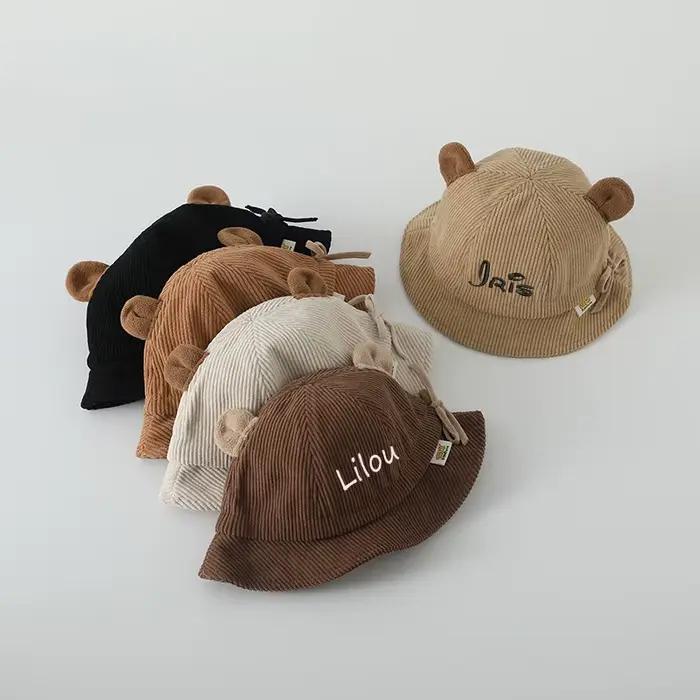 Chapeau de soleil avec nom personnalisé pour enfants