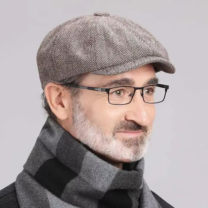 Chapeaux d'hiver tendance pour hommes : Bérets de peintre britanniques