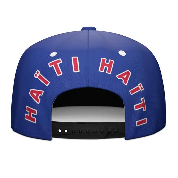 Casquette à visière plate Haïti