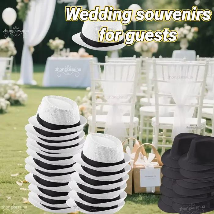 Chapeau de paille 12-100 pièces pour femmes et hommes