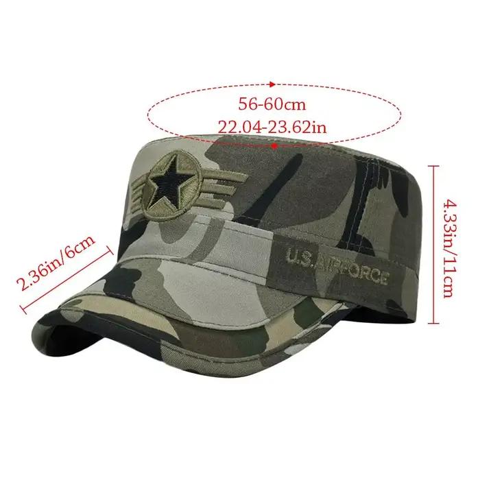 Casquette en coton printemps-été réglable et respirante