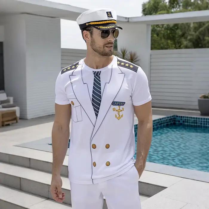 Chapeau de capitaine de Yacht pour hommes