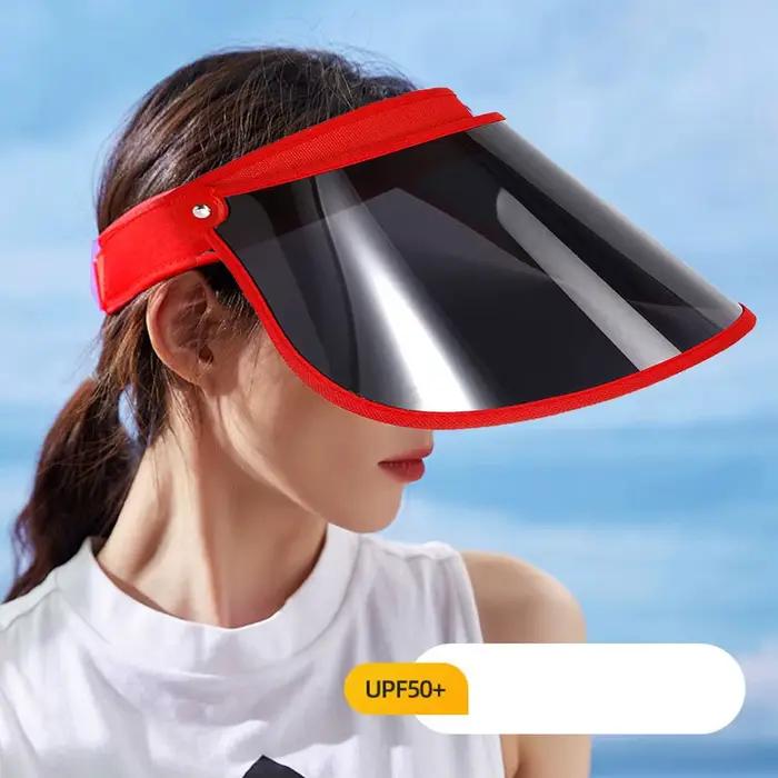 Chapeau de soleil à visière Anti-UV pour hommes et femmes