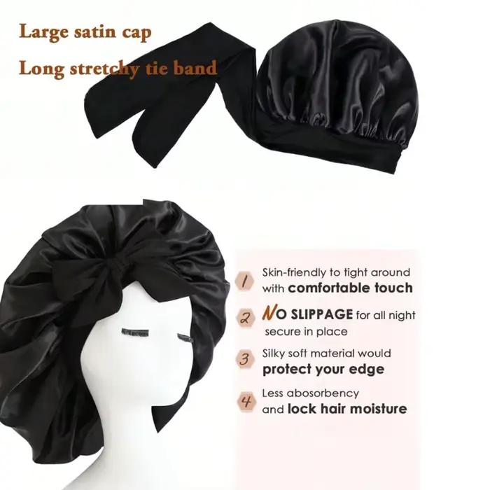 Bonnet en satin, bonnet en soie