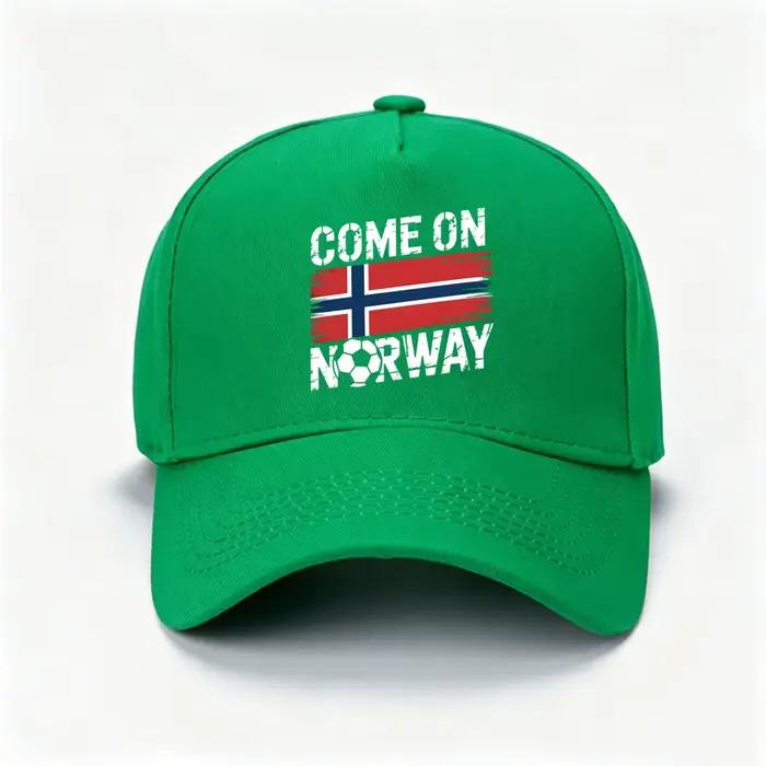 Casquette de baseball patriotique Norvège pour supporters de football