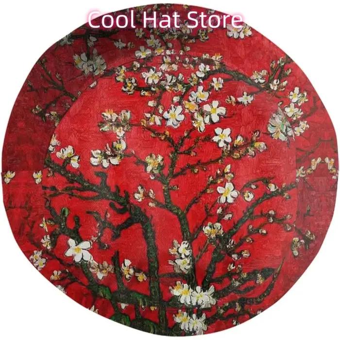 Chapeaux seau fleur 4 Van Gogh pour femmes et hommes