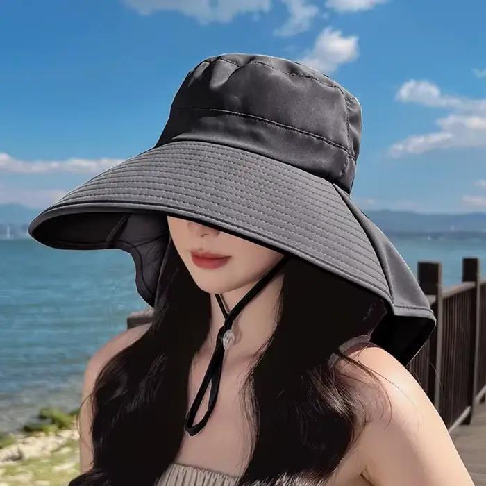 Chapeau de soleil coréen pour femme 2025