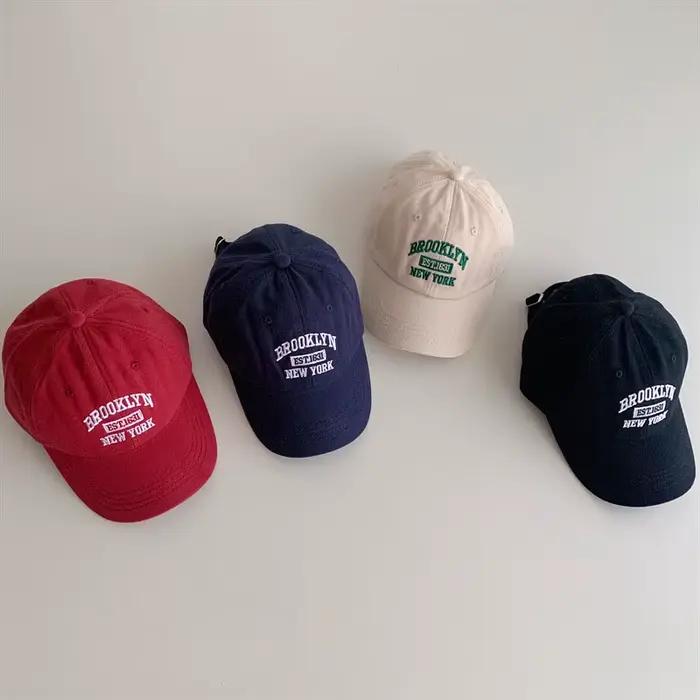 Casquette de baseball coréenne pour bébé