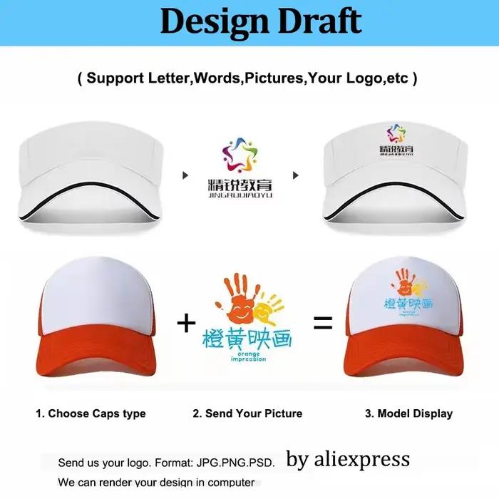 Casquette de camionneur publicitaire avec Logo imprimé personnalisé