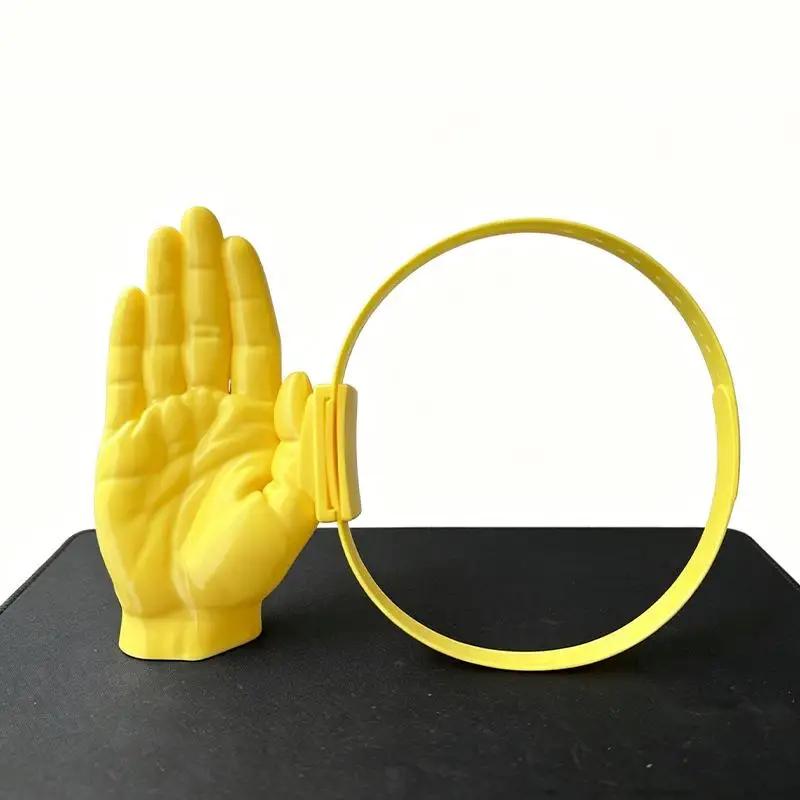 Chapeau de soleil amusant de la taille d'une paume, chapeau de protection solaire original en forme 