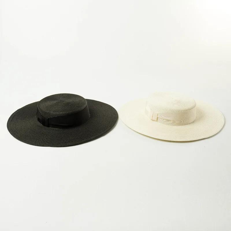 Chapeau de paille en papier brut de haute qualité