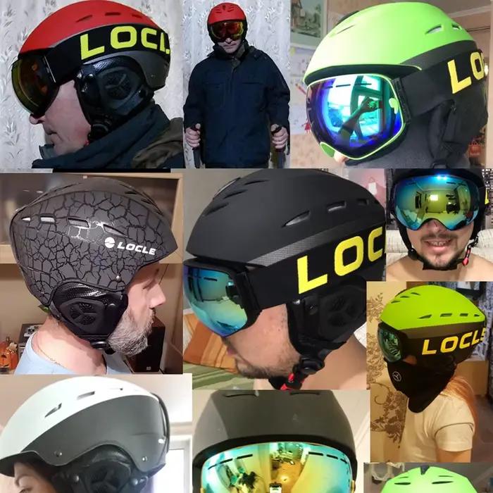 LOCLE hommes ou femmes casque de Ski ultraléger