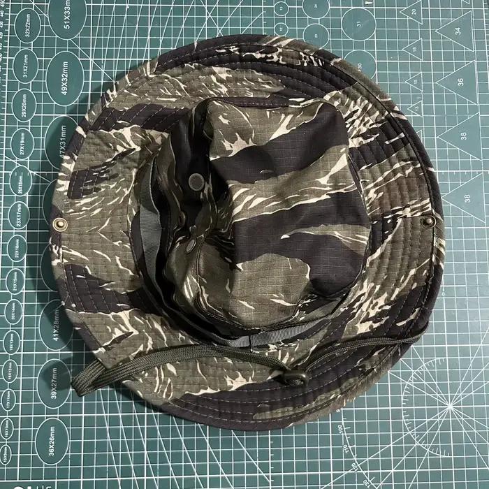 DulHat-Chapeau à bord rond pour la protection solaire, Trint Jungle Tiger, Tabby CamSolomon