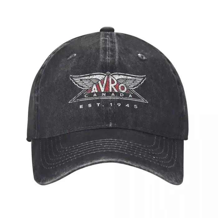 Casquette de Baseball avec Logo Avro Canada, chapeau de grande taille pour hommes, chapeau de plage,
