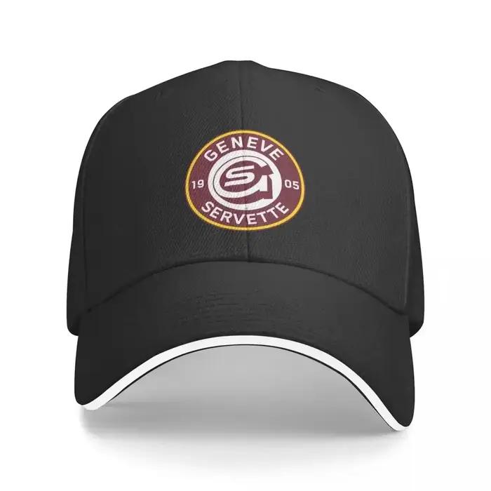 Casquette de baseball Geneve Servette HC Swiss Ice Hockey Sports Fans GSHC Genève Suisse, marque de