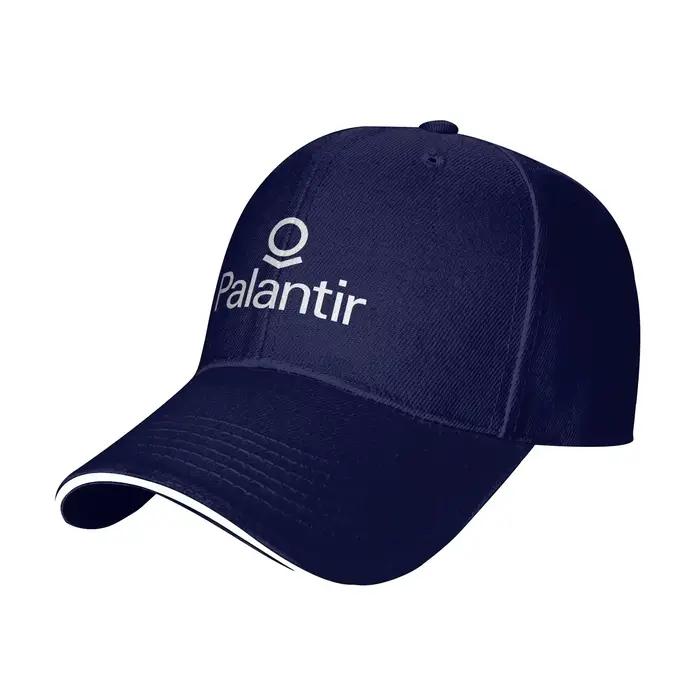 Casquette de baseball Palantir Techno unisexe pour adolescents, design hip-hop, chapeaux d'été tenda