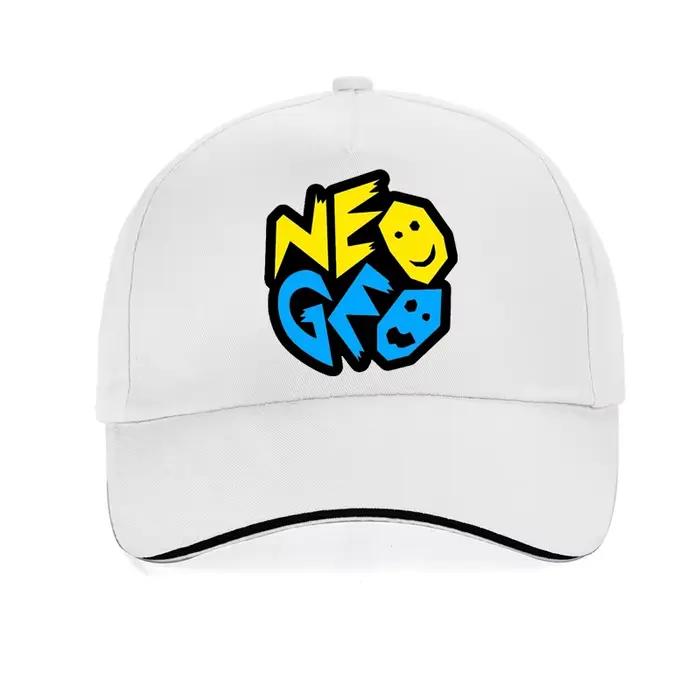 Casquette de baseball inspirée de la console de jeux vidéo rétro Neo Geo SNK, pour hommes et femmes,