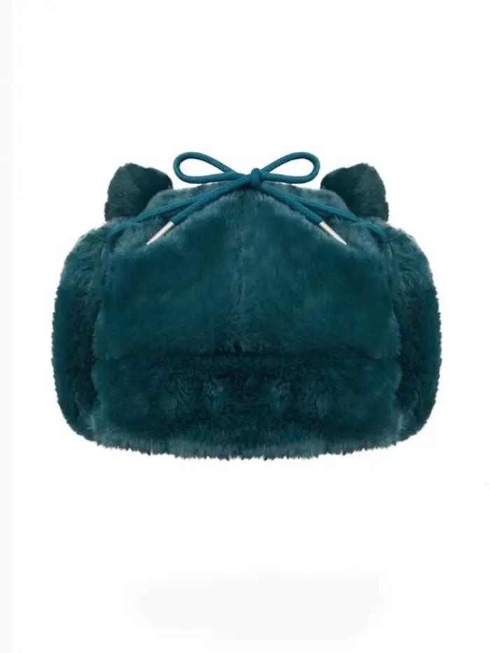 Mode automne hiver Y2K chapeau lac bleu offre spéciale casquette femme trappeur femme Ski chapeaux c