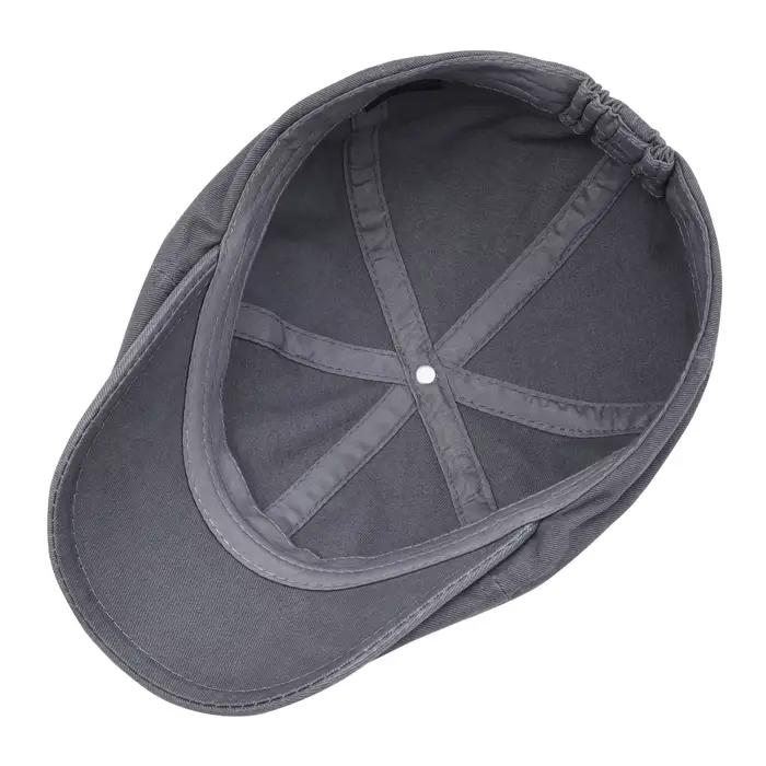Casquette plate en coton Voboom pour l'été, casquette plate pour hommes et femmes, design classique,