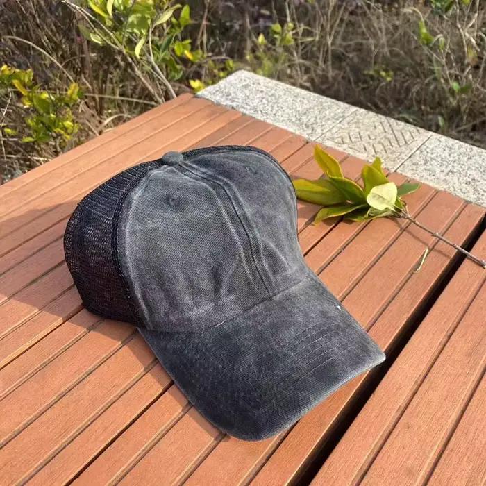 Mode hommes casquette de Baseball offre spéciale unisexe camionneur chapeau Multi couleurs plaine ca