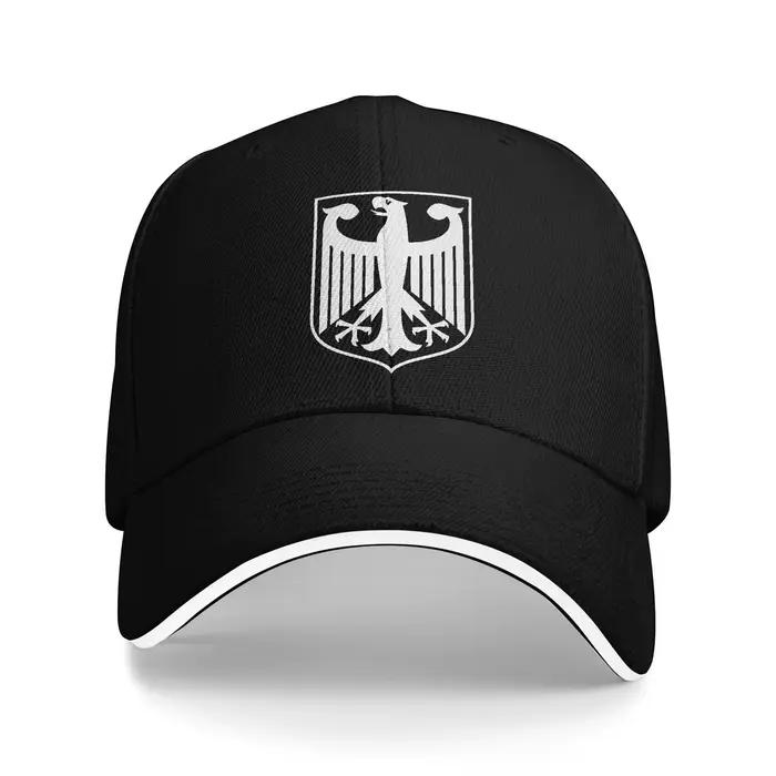 Casquette de baseball drapeau allemand Allemagne, chapeaux décontractés Hip Hop, casquette Snapback